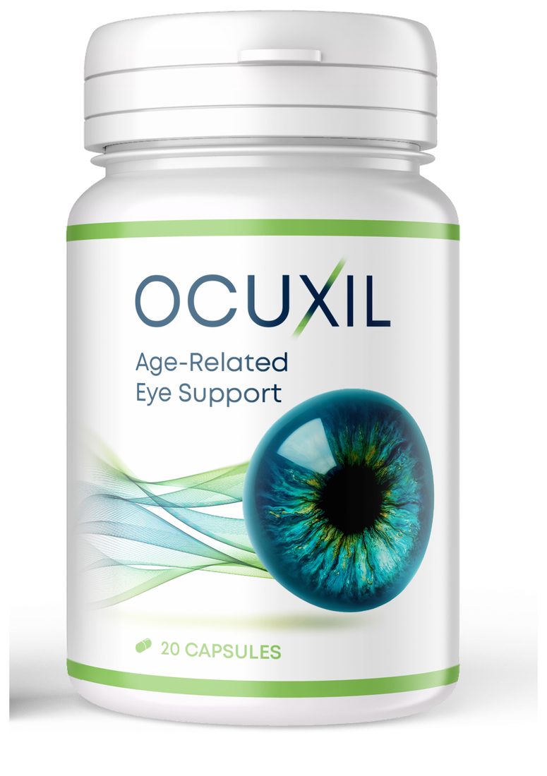 Envases originales de OCUXIL con 20 cápsulas
